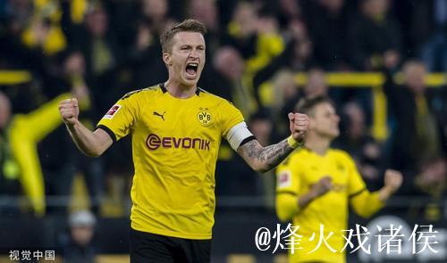 德甲-罗伊斯伤退 小阿扎尔首球+助攻 多特蒙德3-0获胜